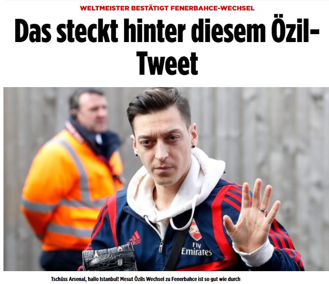 Fenerbahçe’nin Mesut Özil transferi dünya basınında!