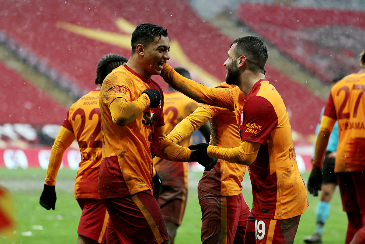 Galatasaray-Kasımpaşa maçında Mohamed’in kahveli gol sevinci! İşte o anlar