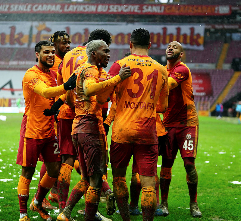 Galatasaray-Kasımpaşa maçında Mohamed’in kahveli gol sevinci! İşte o anlar