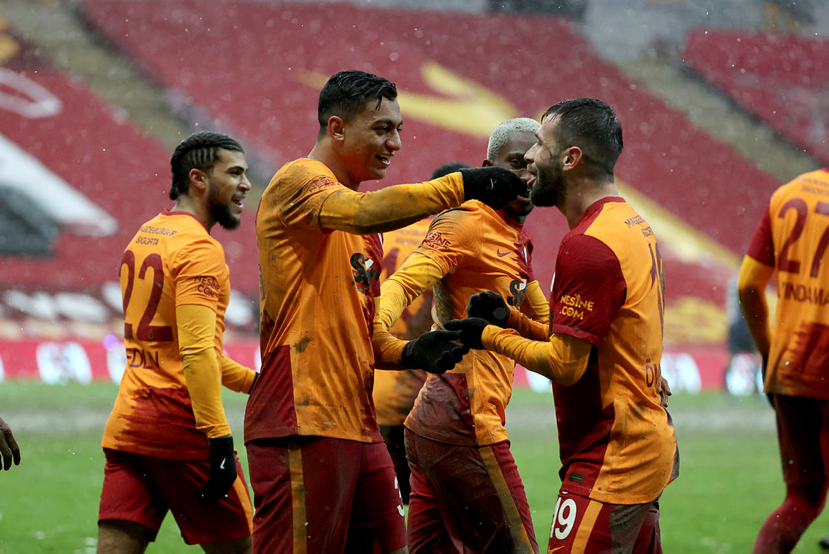 Galatasaray-Kasımpaşa maçında Mohamed’in kahveli gol sevinci! İşte o anlar