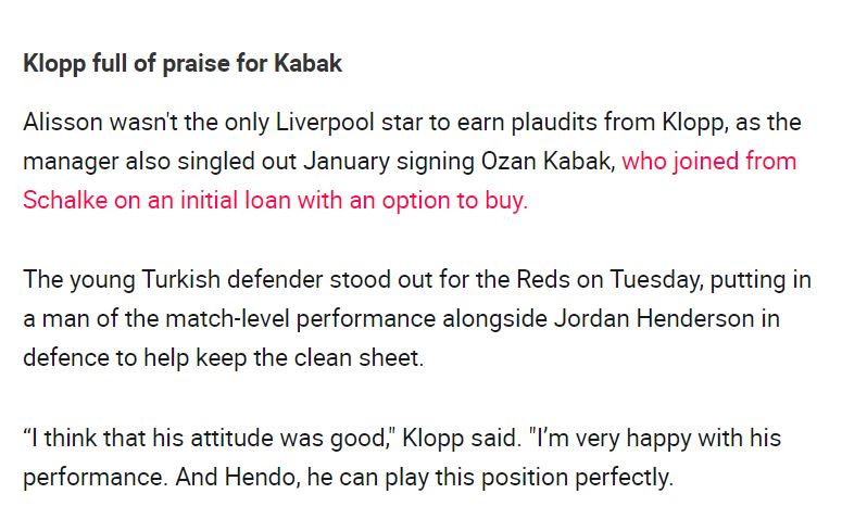 Liverpool taraftarı Ozan Kabak’ın Şampiyonlar Ligi performansından memnun kaldı!
