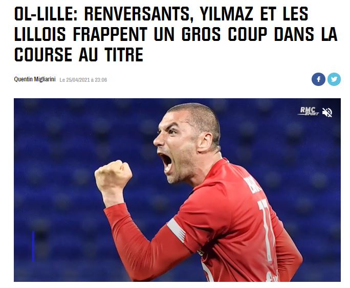 Son dakika spor haberi: Fransa basınında Burak Yılmaz manşetlerde! Şampiyonluğa koşuyorlar...