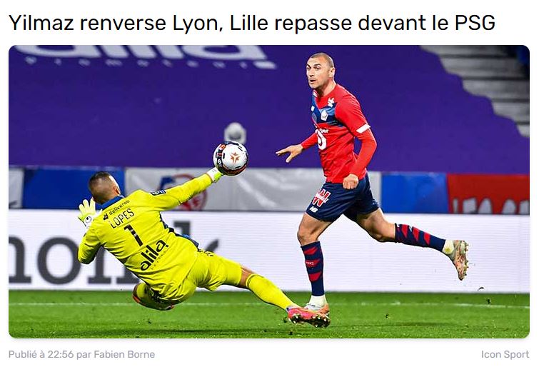 Son dakika spor haberi: Fransa basınında Burak Yılmaz manşetlerde! Şampiyonluğa koşuyorlar...