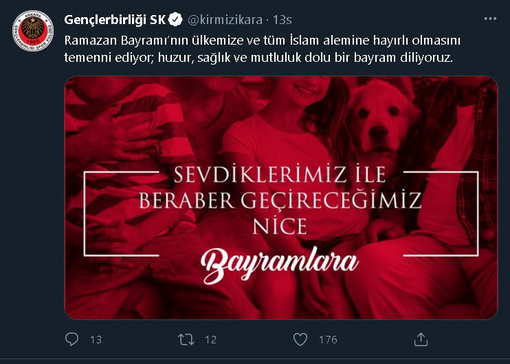 Son dakika spor haberleri: Süper Lig kulüpleri Ramazan Bayramı’nı bu paylaşımlarla kutladı...