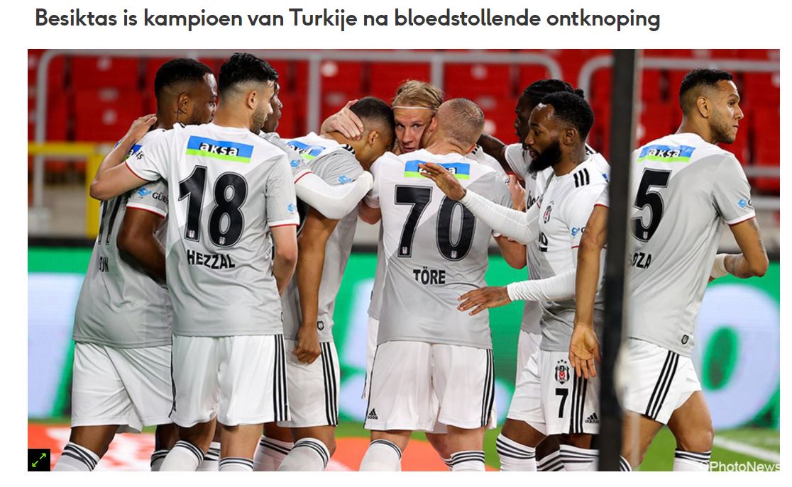 Son dakika spor haberi: Dünya basını Beşiktaş’ın şampiyonluğunu konuştu!