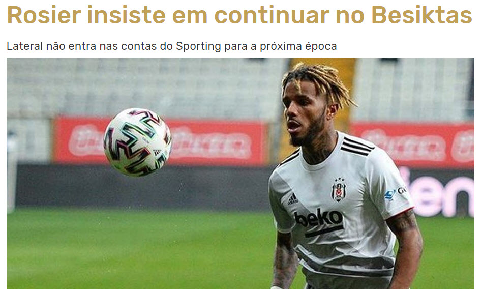 Son dakika transfer haberleri: Valentin Rosier’den büyük rest! Beşiktaş...