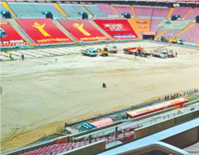 Son dakika Galatasaray haberleri: Belhanda’nın gönderilmesine neden olmuştu! İşte Türk Telekom Stadı’nın son hali