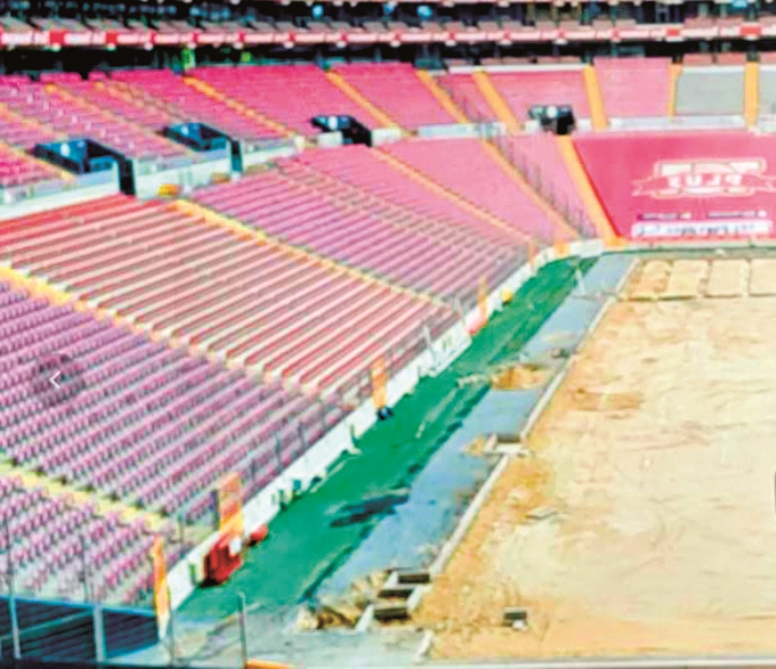 Son dakika Galatasaray haberleri: Belhanda’nın gönderilmesine neden olmuştu! İşte Türk Telekom Stadı’nın son hali