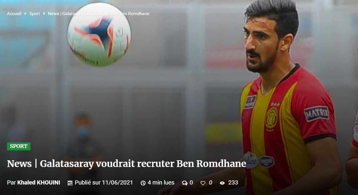 Son dakika transfer haberleri: Galatasaray’ın Ben Romdhane teklifini duyurdular! Fenerbahçe...