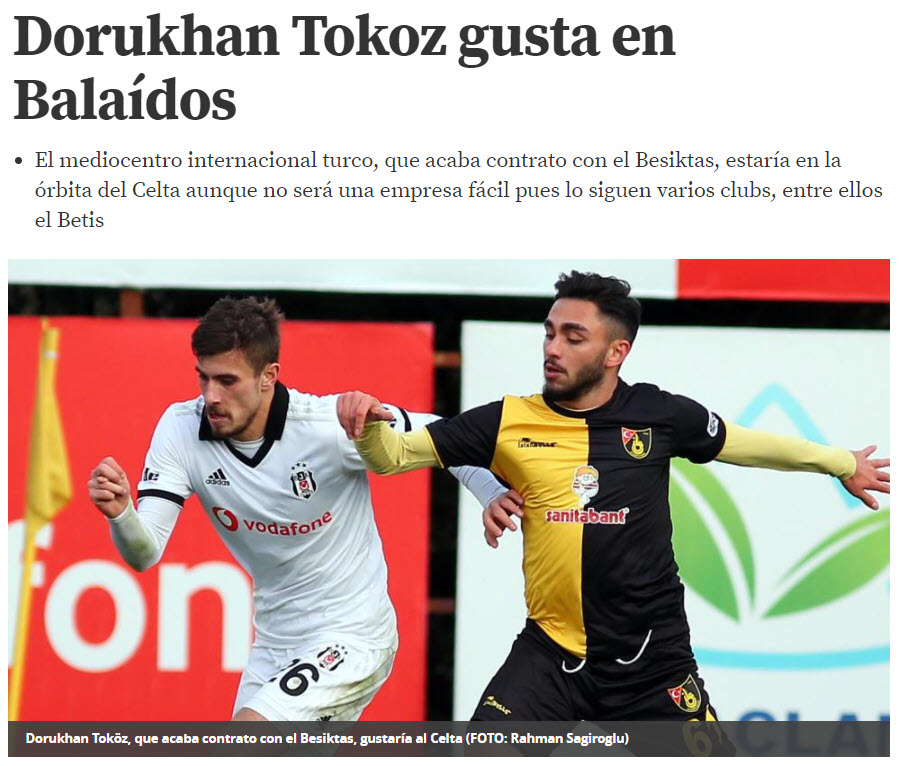 Son dakika Beşiktaş transfer haberleri: Dorukhan Toköz için flaş iddia! İspanyol temsilcisi...