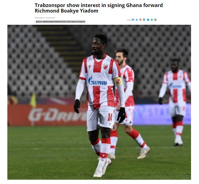 Son dakika transfer haberleri: Trabzonspor’dan Richmond Boakye Yiadom hamlesi! İlk temas kuruldu