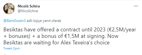 Son dakika spor haberi: Beşiktaş’a Alex Teixeira transferinde Dubai’den rakip! Daha cazip bir teklif yaptılar...