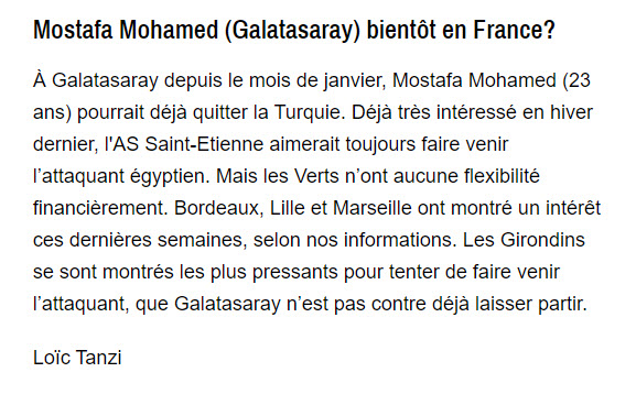 Son dakika transfer haberleri: Galatasaray’a Mostafa Mohamed piyangosu! 3 takım talip oldu