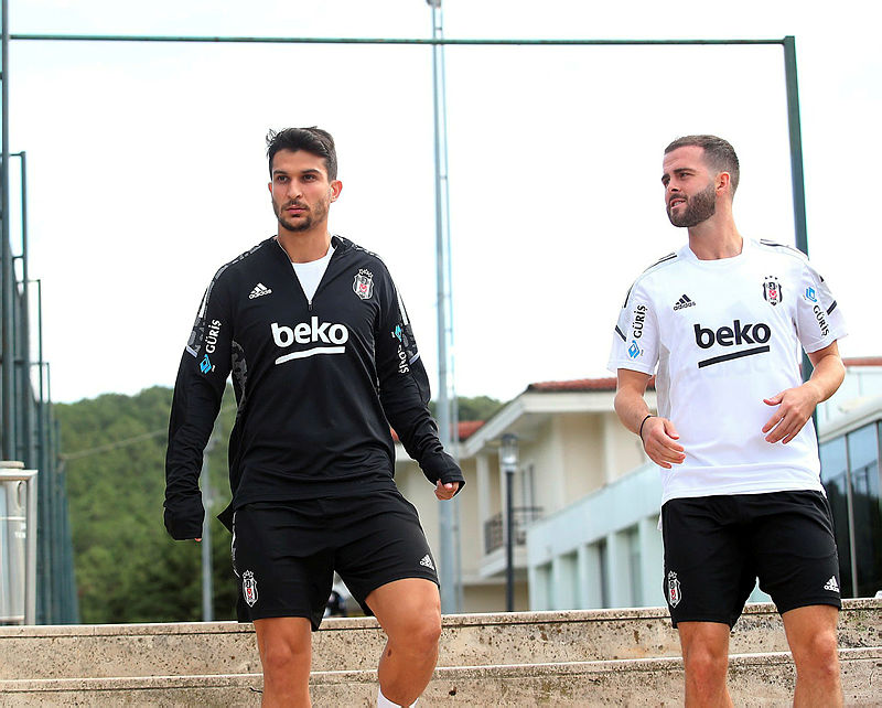 Beşiktaş’ta Miralem Pjanic antrenmanda yer aldı! BJK spor haberleri