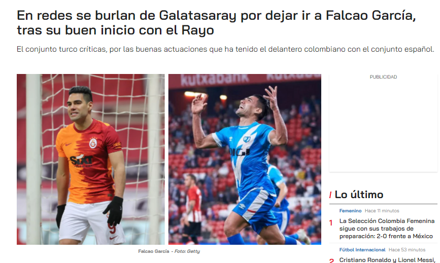 Son dakika transfer haberi: İspanya’da gündem Galatasaray! Radamel Falcao...