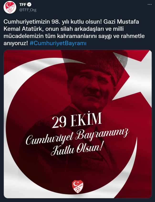 Spor camiası 29 Ekim Cumhuriyet Bayramı’nı kutladı!