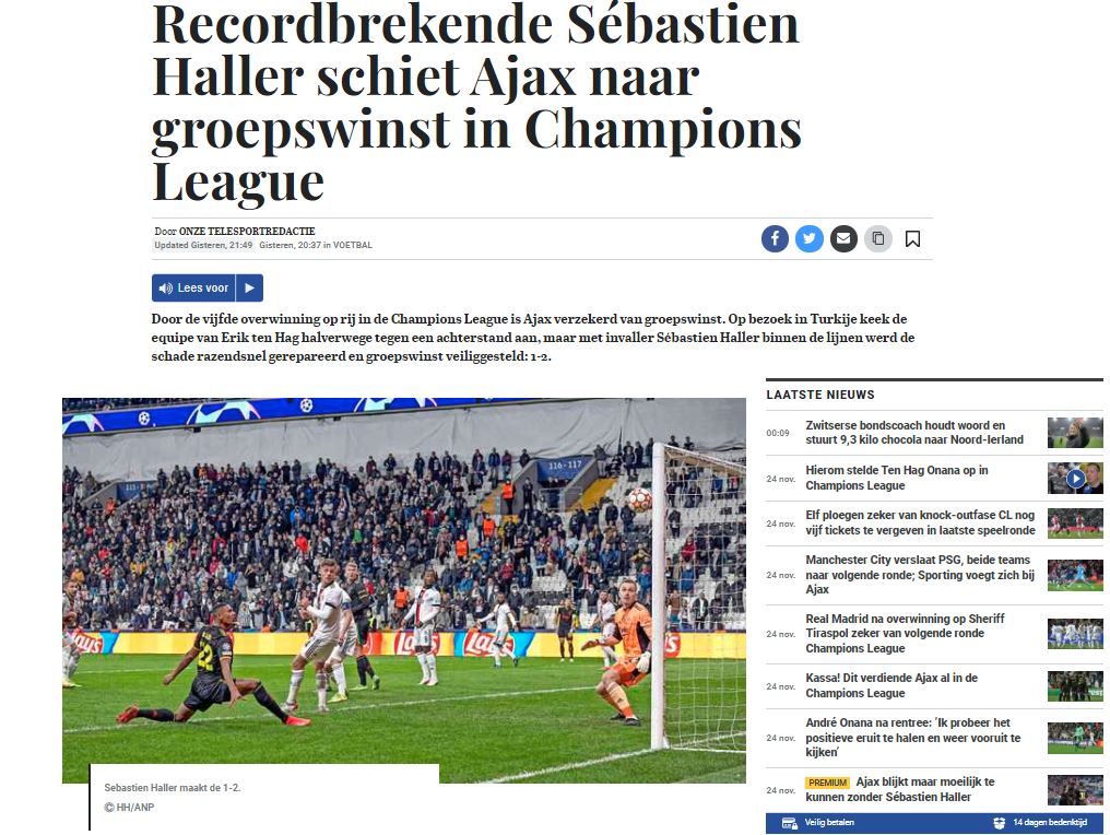 Avrupa basını Beşiktaş Ajax maçını böyle gördü! İşte atılan manşetler