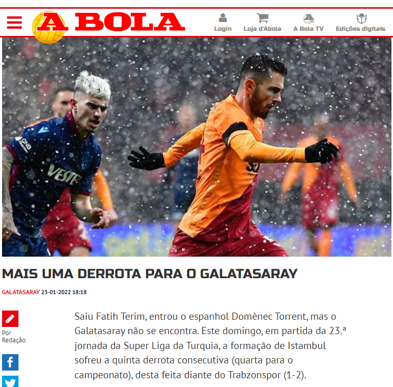 Avrupa basını böyle gördü! İşte Trabzonspor’un Galatasaray galibiyeti yankıları