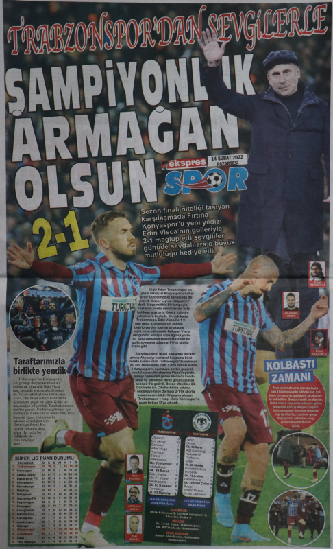 TRABZONSPOR HABERLERİ - Trabzon yerel basını da şampiyonluk ateşini yaktı!