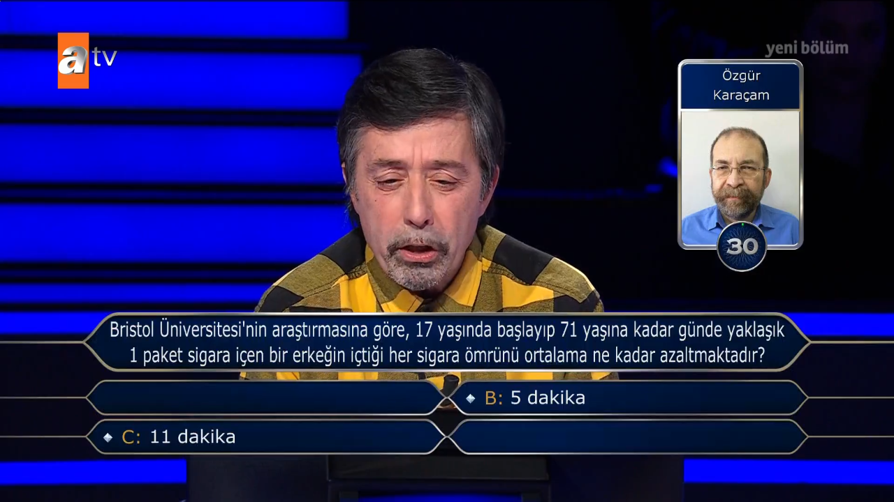 Hababam Sınıfı oyuncusu Osman Cavcı bilemediği soruyla şaşırttı! İşte Kim Milyoner Olmak İster’de herkesi şaşırtan o soru...