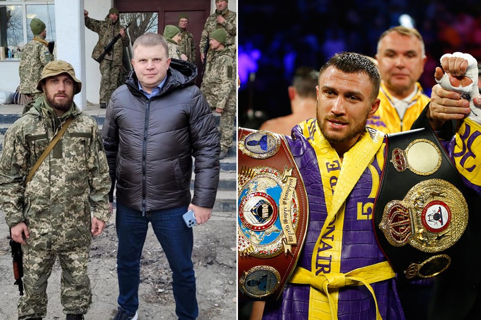 Eski dünya şampiyonu ünlü boksör Vasiliy Lomachenko Ukrayna ordusuna katıldı!