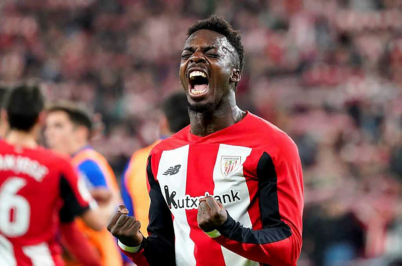 Athletic Bilbao’nun yıldızı Inaki Williams’tan tarihi performans!