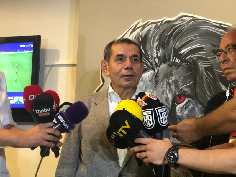 Galatasaray’da başkan Dursun Özbek’ten flaş açıklamalar! Müjdeyi verdi...
