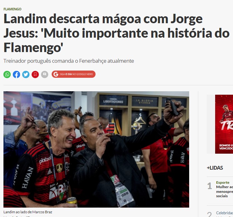 Flamengo’da Jorge Jesus sesleri! Başkan resmen açıkladı