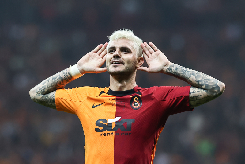 Galatasaraylı Icardi Beşiktaş derbisinin ardından dünya basınının manşetlerinde!