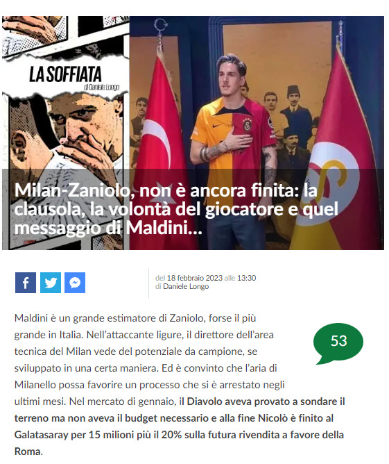 GALATASARAY TRANSFER HABERİ - İtalyan basını duyurdu! Nicolo Zaniolo’nun peşini bırakmıyorlar