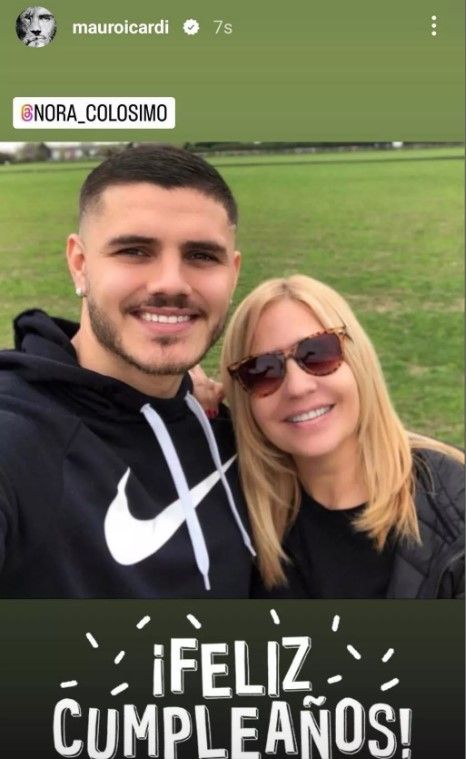 Mauro Icardi’den kayınvalidesine jest! Sosyal medyadan paylaştı