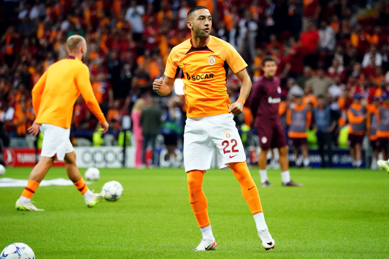 Galatasaray’da Manchester United maçı öncesi Hakim Ziyech gelişmesi!