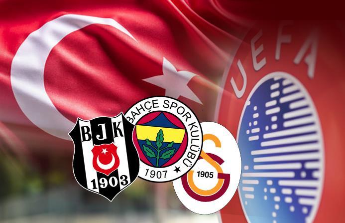 UEFA ÜLKE PUANI SIRALAMASI: Türkiye ülke puanında kaçıncı sırada? | Beşiktaş, Fenerbahçe ve Galatasaray...