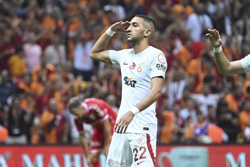 Galatasaray’da Hakim Ziyech sevinci!