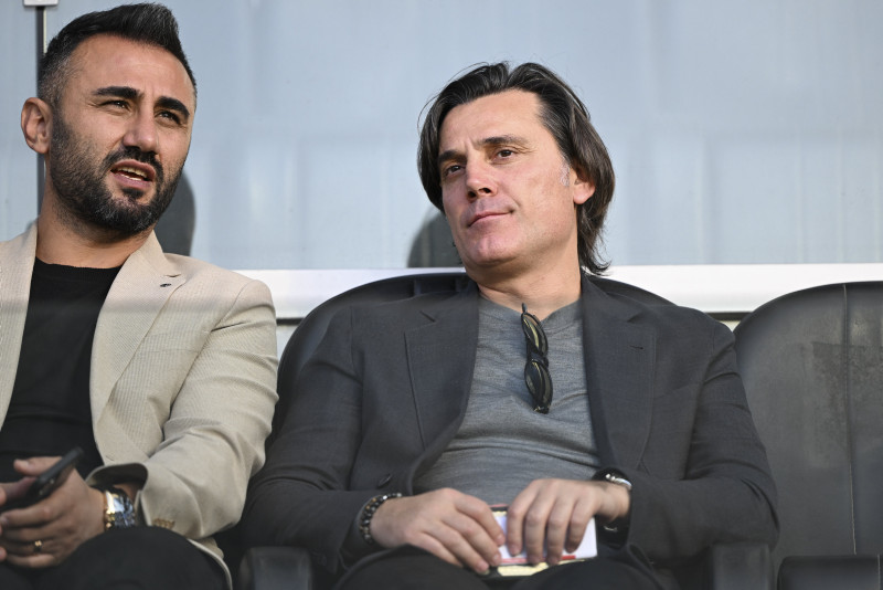 A Milli Takım Teknik Direktörü Vincenzo Montella Real Madrid idmanında Arda Güler’i takip etti