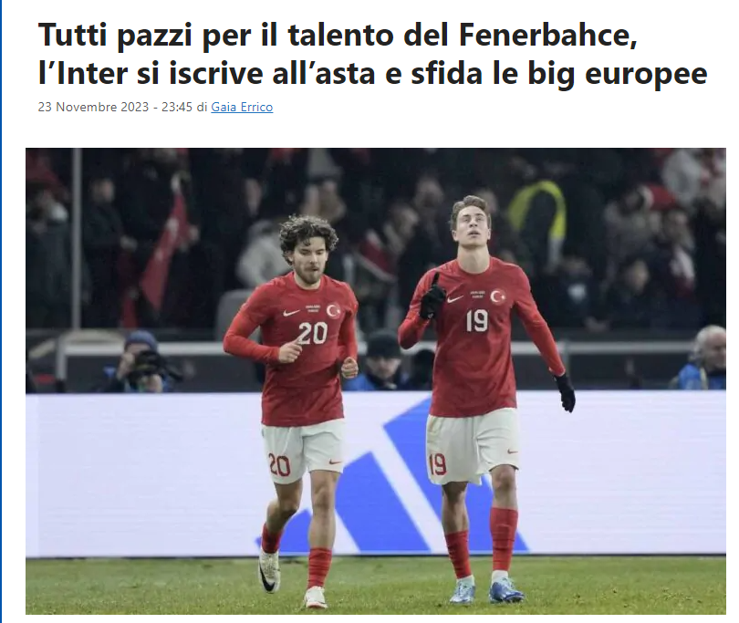 FENERBAHÇE TRANSFER HABERİ - Simone Inzaghi yıldız ismi Inter’e istedi!