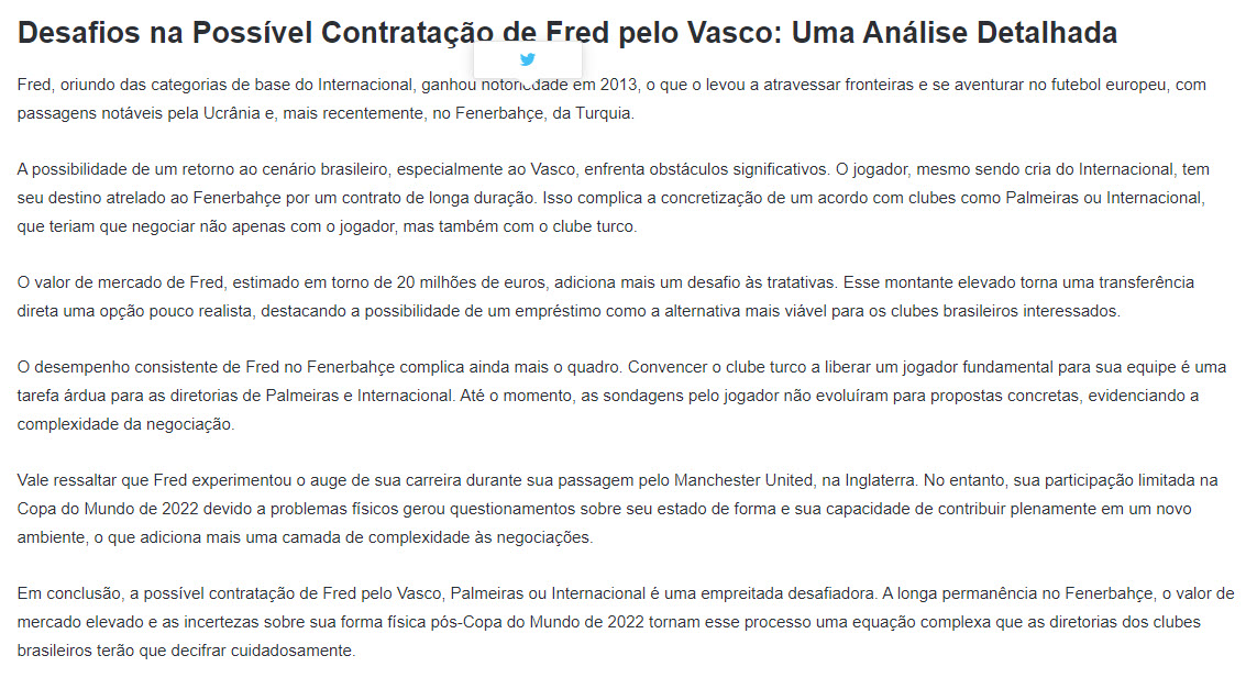 Fenerbahçe’de Fred’e sürpriz transfer teklifi!