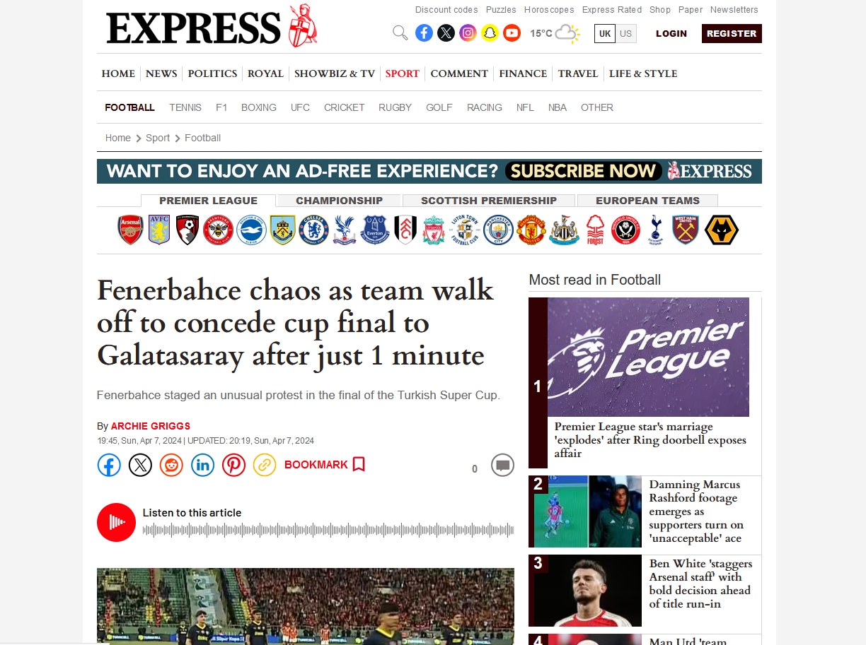 Süper Kupa finali Avrupa’da manşetlerde! İşte yazılanlar...