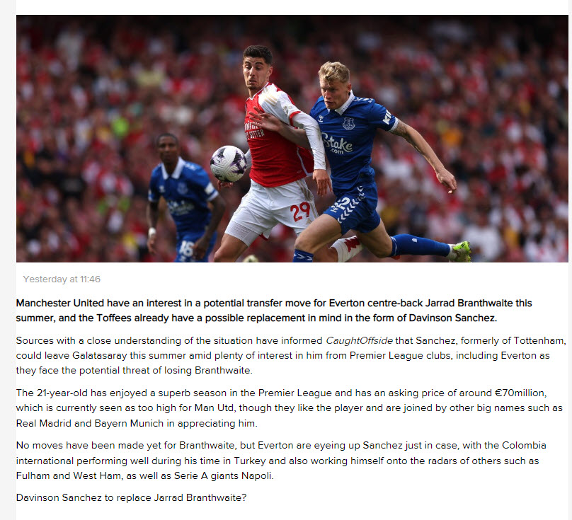 TRANSFER HABERİ - Galatasaray ayrılığa hazırlanıyor! Davinson Sanchez için transfer yarışı başladı