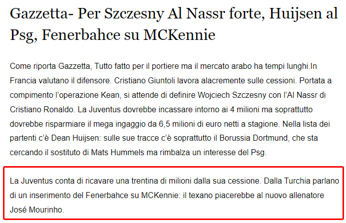 FENERBAHÇE TRANSFER HABERLERİ: İtalyan basınından flaş iddia! Jose Mourinho o yıldızın alınmasını istedi