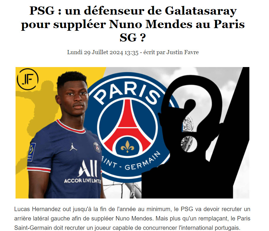 GALATASARAY HABERLERİ | Bu transfer herkesi şaşırtacak! PSG o yıldızı istiyor