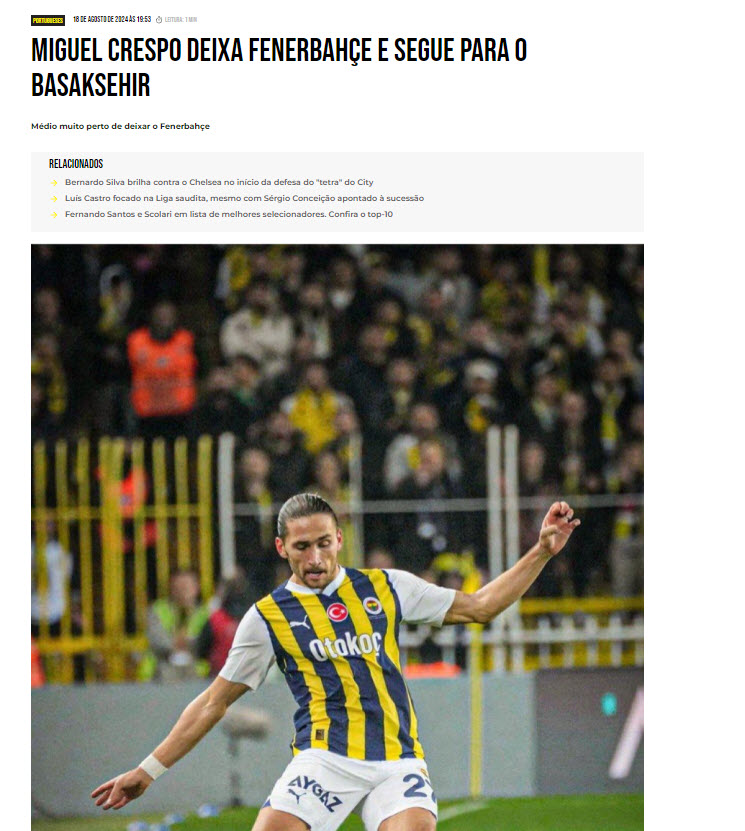 TRANSFER HABERLERİ: Fenerbahçe’de ayrılık gerçekleşiyor! Yeni adresi...