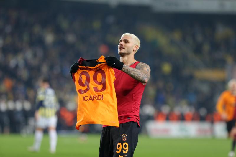 Galatasaray’da Mauro Icardi coşkusu! Fenerbahçe derbisinde...