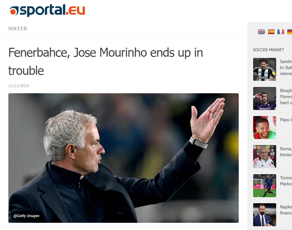 Yabancı basından Jose Mourinho için ’kovulma’ iddiası!
