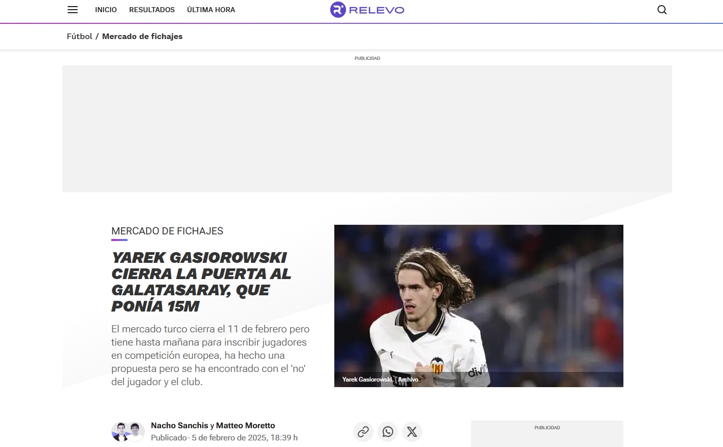 Galatasaray’ın teklifine Valencia’dan anında ret!