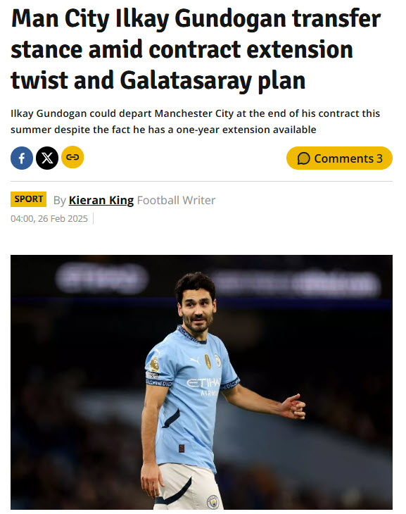 GALATASARAY HABERİ | İlkay Gündoğan Aslan oluyor! İngiliz basınından bomba iddia