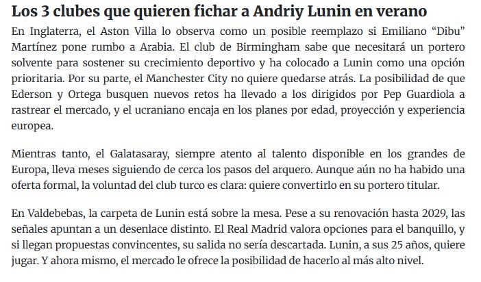 Galatasaray’a transferde kötü haber! Andriy Lunin...