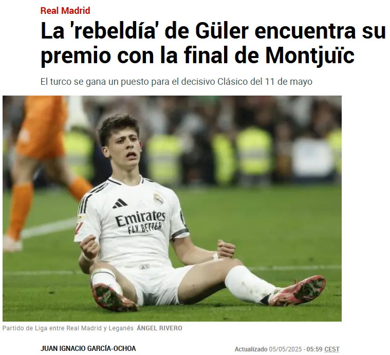 Arda Güler İspanya’ya damga vurdu! Barcelona maçında...