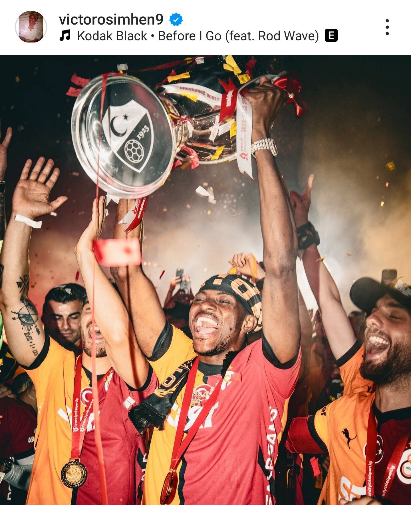GALATASARAY HABERİ - Victor Osimhen’den ayrılık mesajı mı? Kutlama paylaşımı dikkat çekti