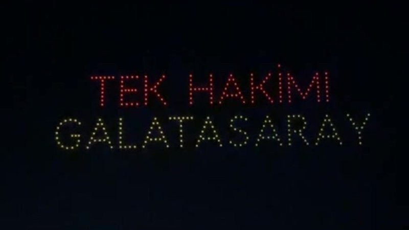 Galatasaray’dan Fenerbahçe’ye drone’lu gönderme